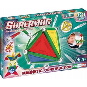 Supermag магнитен строителен комплект Tags primary 67ks (0152)