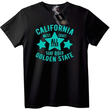 NOONEBRAND Тениска California West Coast All Star сърф - S, White