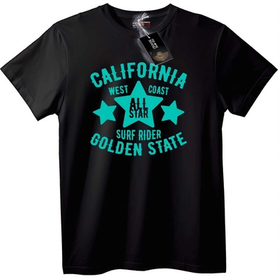 NOONEBRAND Тениска California West Coast All Star сърф - S, White