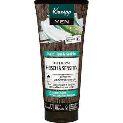 Kneipp Sprchová péče MEN 3 v 1 Sprcha Fresh & Sensitive 200 ml