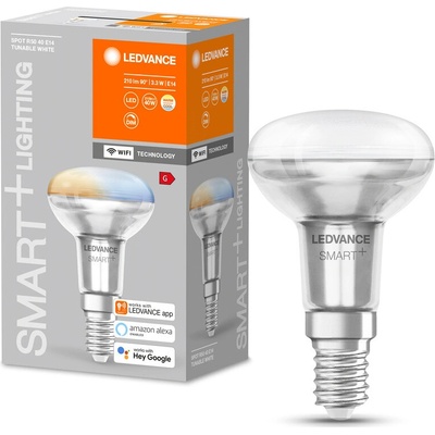 Ledvance LED žiarovka E14 R50 3,3W 40W 210lm CCT 45° SMART+ WIFI Stmievateľná