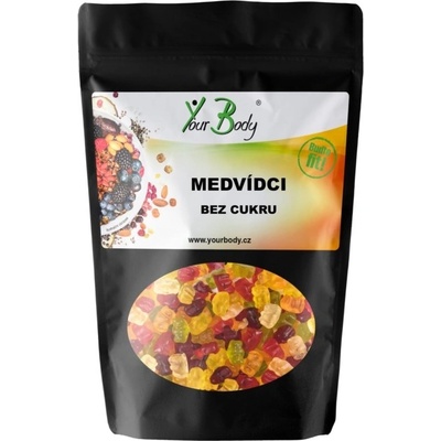 Yourbody Medvídci bez cukru 900 g