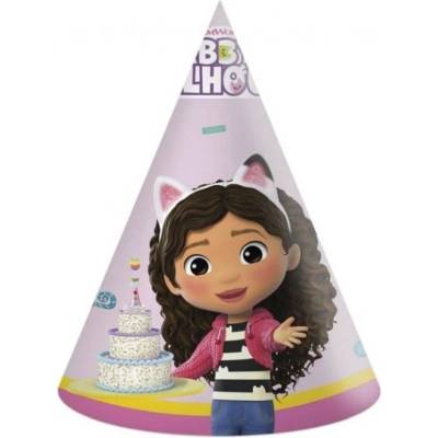 GODAN Papírové kloboučky Gábinin kouzelný domeček - 6 ks – Sleviste.cz