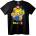 NOONEBRAND Тениска Mario x Dragon Ball Супер - M, White