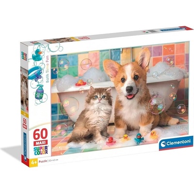 Clementoni maxi Bath time fun 60 dielov