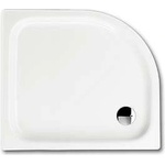 KALDEWEI Advantage - Четвърткръгла асиметрична душ-кабина „Zirkon 501-1, 90x75 см, бяла - душ-кабина, Perl-Effekt, без полистиролова основа 455500013001 (455500013001)