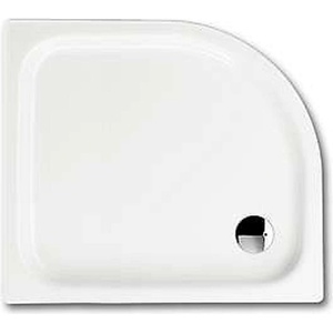 KALDEWEI Advantage - Четвърткръгла асиметрична душ-кабина „Zirkon 501-1, 90x75 см, бяла - душ-кабина, Perl-Effekt, без полистиролова основа 455500013001 (455500013001)