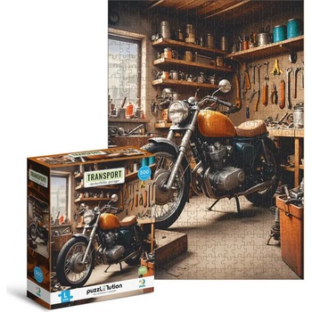 dodo - Puzzle Motorcycle Garage - 500 piese