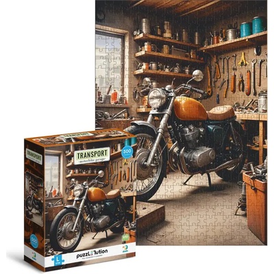 dodo - Puzzle Motorcycle Garage - 500 piese