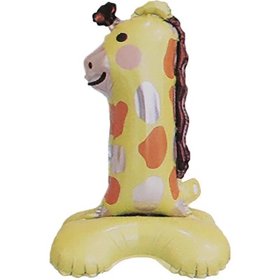Prima-obchod Narozeninové nafukovací číslice stojící zvířátka barva 1 béžová sytá žirafa