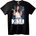 NOONEBRAND Тениска KALE - Смело Графично Дизайн - 7XL, Black