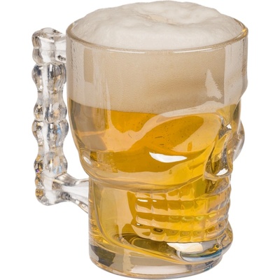 Zdravíčko Boskovice Sklenice na pivo Lebka 500 ml