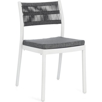 Bizzotto Alvin СТОЛ С ВЪЗГЛАВНИЦА - БЯЛ/ТЪМНО СИВО (0650002)