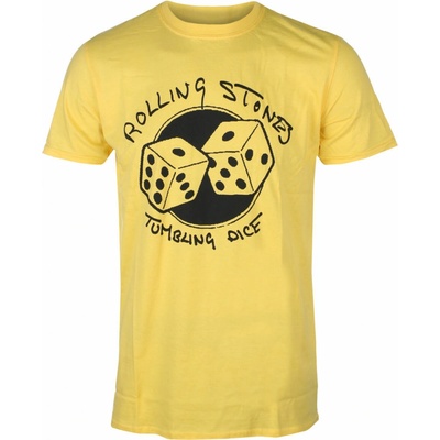 Rock Off metal Rolling Stones Tumbling Dice yellow