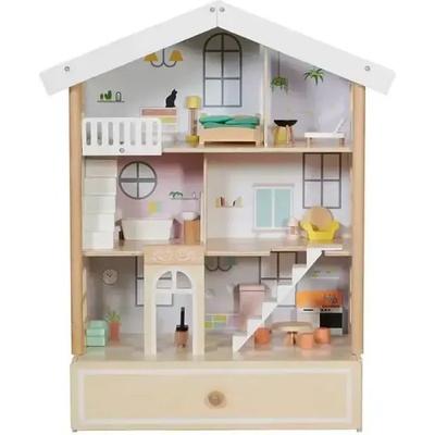Classic World Дървена къща за кукли - Classic World