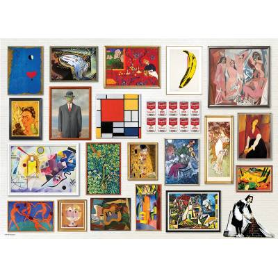 EUROGRAPHICS - Puzzle Modern Art Masterpieces - 1 000 piese