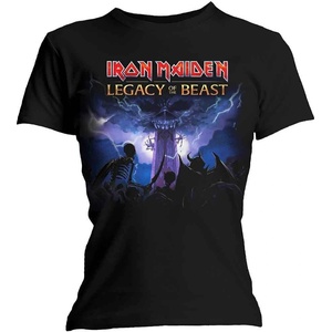 Iron Maiden Legacy Army (Skinny Fit) Тениска с къс ръкав Black M Дамски (IMTEE58LB02)