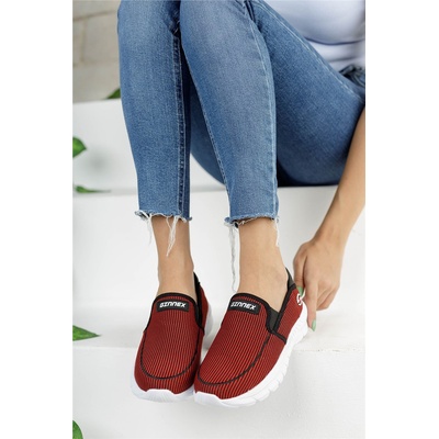 Riccon Унисекс спортни обувки 001204 - Червени с Черен #325981 (325981_Червен)