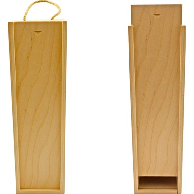 HOME Skrinka drevená na víno 38x10x11 cm