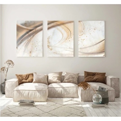 Divio Třídílný obraz na plátně, vzor 20348 Velikost: 90x180 cm