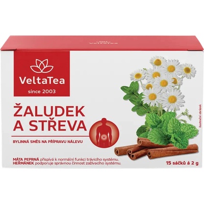 Velta Tea Bylinná čajová směs Žaludek a střeva 30 g