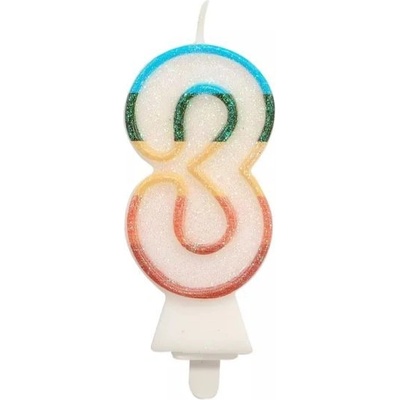 Godan Цветна свещ 8.5 см - 3 (sw-cbb3)