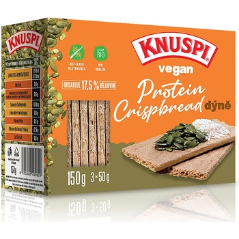 Prom In Knuspi Vegan Protein Crispbread dýně 150 g