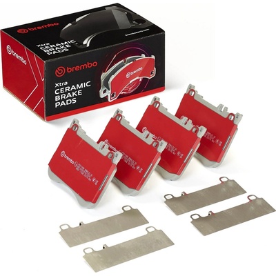 Sada brzdových platničiek, vždy 4 kusy v sade BREMBO P50114NX