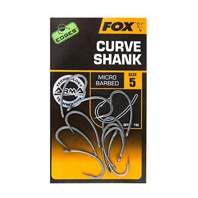 Fox Edges Curve Shank s Protihrotem vel.4 10ks