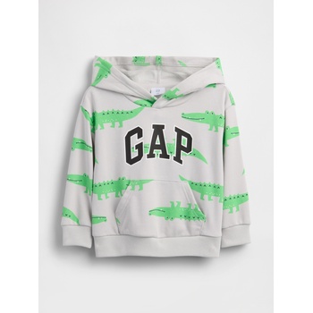 GAP Бебешки суитшърт с логото на GAP GAP | Siv | Момчешки | 6-12 месеца
