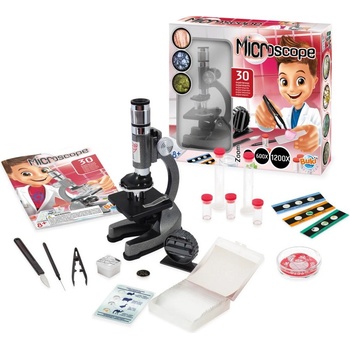 Buki France Микроскоп с аксесоари Buki France - 30 експеримента (BKMS907)
