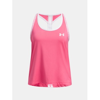 Under Armour Tech Knockout Tank за момичета Under Armour | Rozov | Момичешки | 122