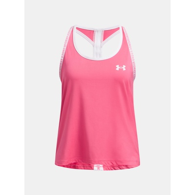 Under Armour Tech Knockout Tank за момичета Under Armour | Rozov | Момичешки | 122