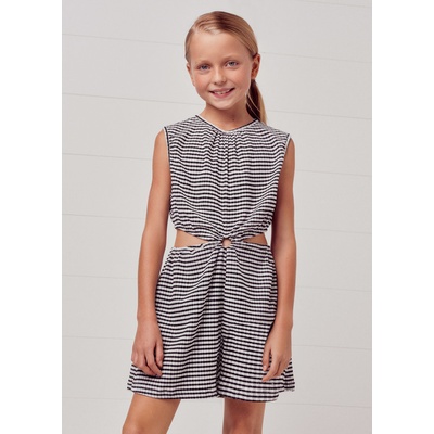 Mayoral overal s průstřihy kostka černá – Zboží Dáma