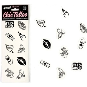  Сет от 10 временни татуировки, сладки - Tattoos Candy Collection (D-239376)