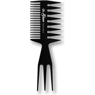 Shave Factory Barber hrebeň na vlasy a bradu 034