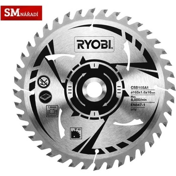 RYOBI CSB165A1 Kotouč pro okružní pily (165mm)