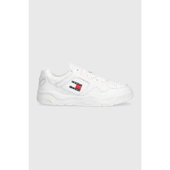 Tommy Jeans Маратонки Tommy Jeans TJM LEATHER OUTSOLE COLOR в бяло EM0EM01350 (EM0EM01350)