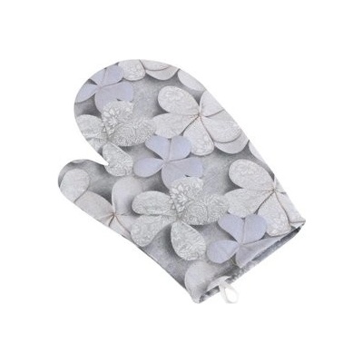 Bellatex s.r.o. Chňapka Dita 28 x 18 cm 66/401 šedý květ