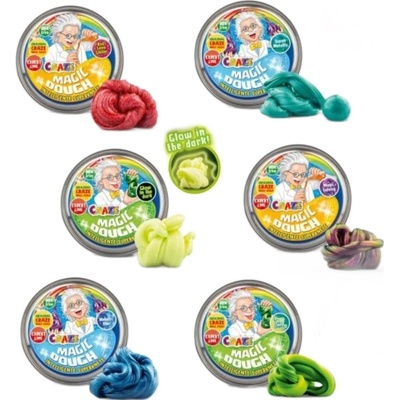 CRAZE Магически разноцветен моделин Craze - Док Браун, 80 g, асортимент (C58856)