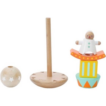 Classic World Дървена играчка за баланс и координация - Веселият клоун (cw20097)