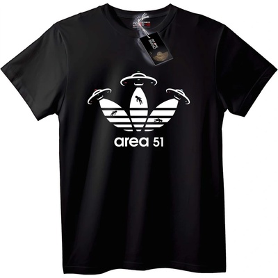NOONEBRAND Тениска Area 51 НЛО - M, White