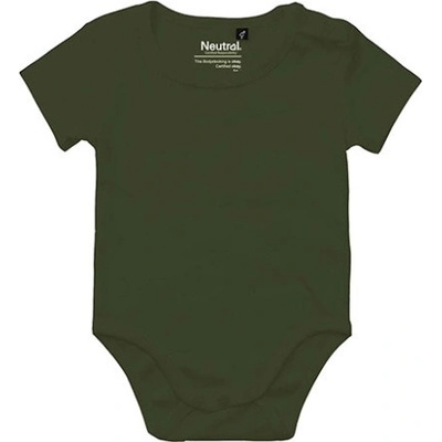Neutral Dojčenské body s krátkym rukávom NE Military