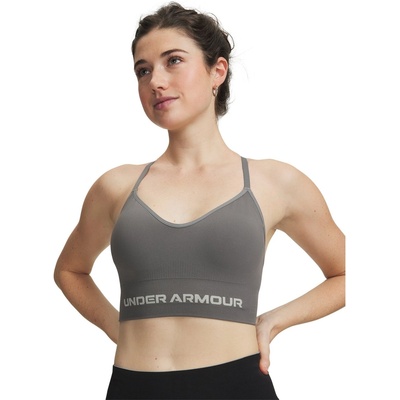 Under Armour Women's Vanish Seamless Low Impact Sports Bra - Cly Green/Titan