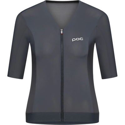 POC W's Raceday S/S Jersey Sylvanite Grey dámský