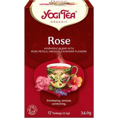Yogi Tea Rose čaj 17 x 2 g
