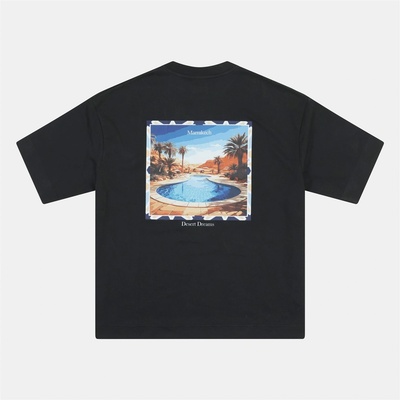Rose London Тениска Rose London Desert Dreams T-shirt - Black