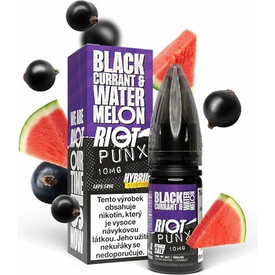 Riot Hybrid Salt Blackcurrant Watermelon 10 ml 10 mg