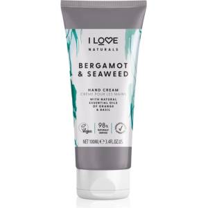 I Love Cosmetics Naturals Bergamot & Seaweed натурален крем за ръце 100ml