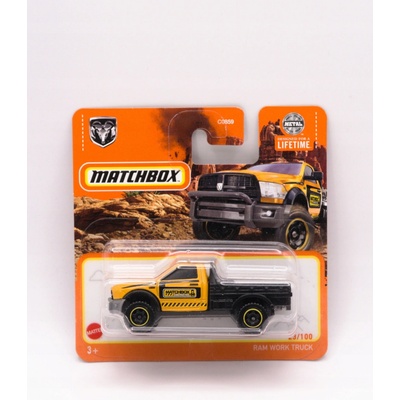 Matchbox Ram žlutý